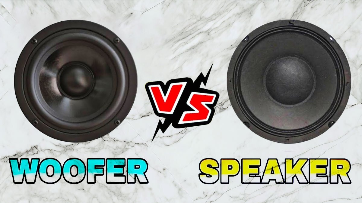 What is the difference between a subwoofer and a speaker